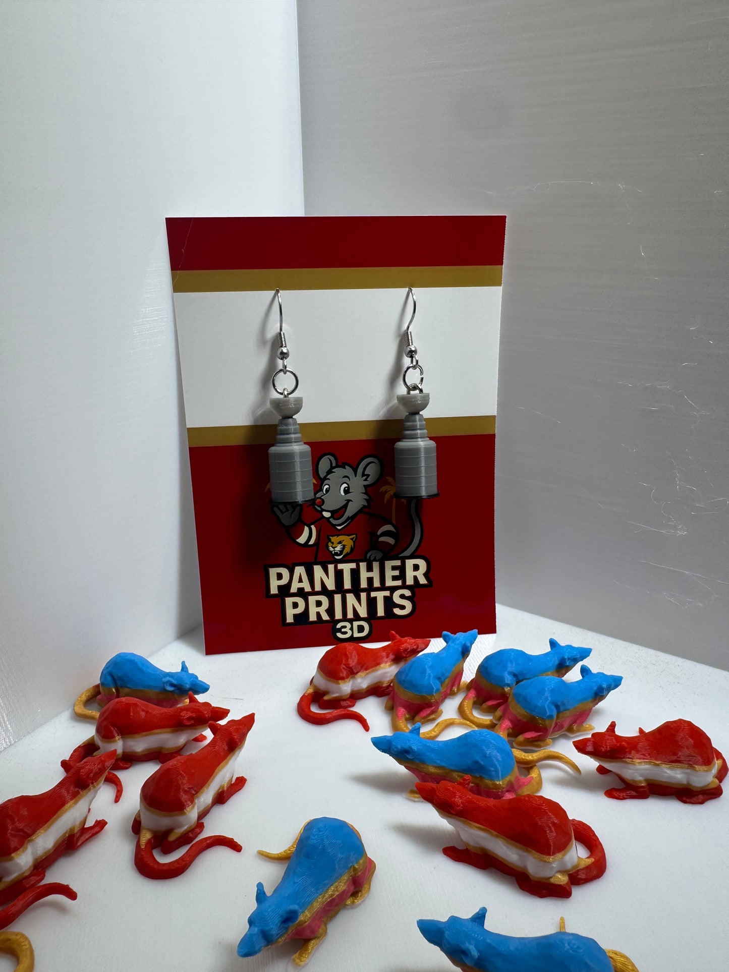 Stanley Cup replica Earrings