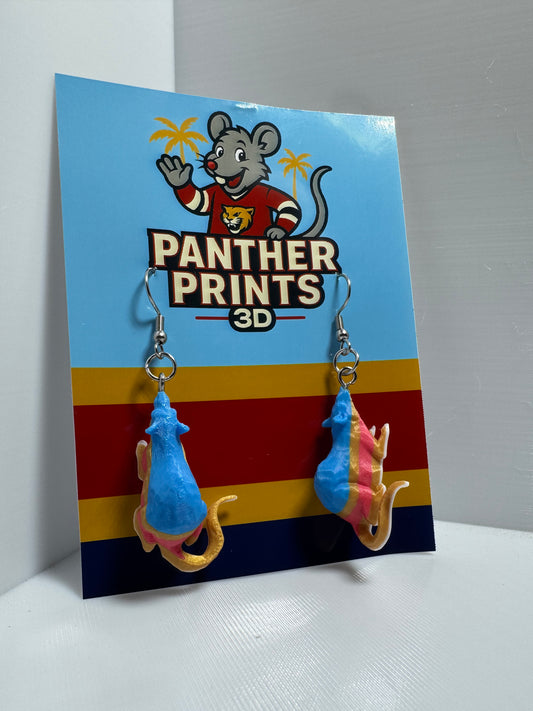 Ice Rat Earrings - Reverse Retro