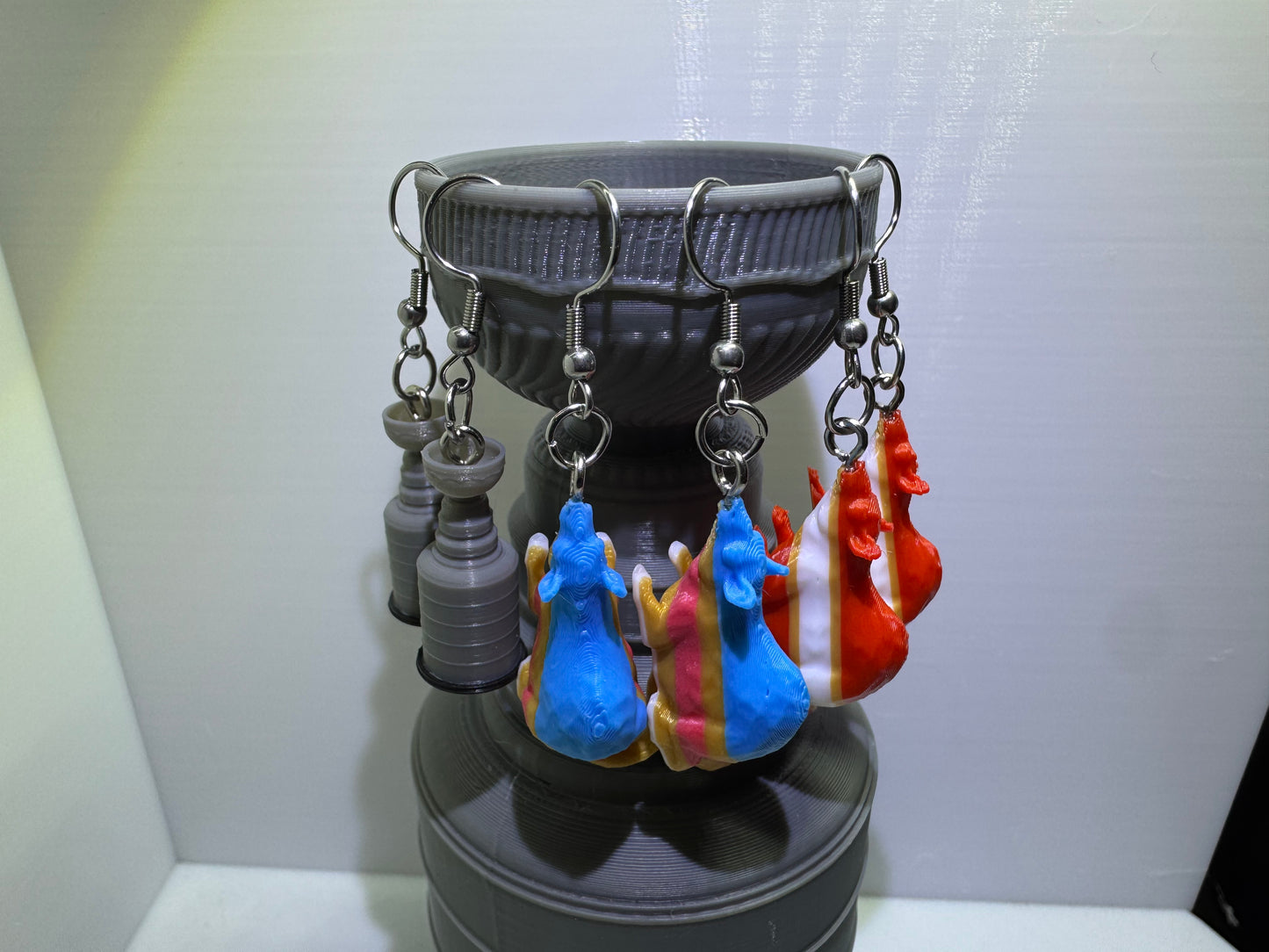 Ice Rat Earrings - Reverse Retro